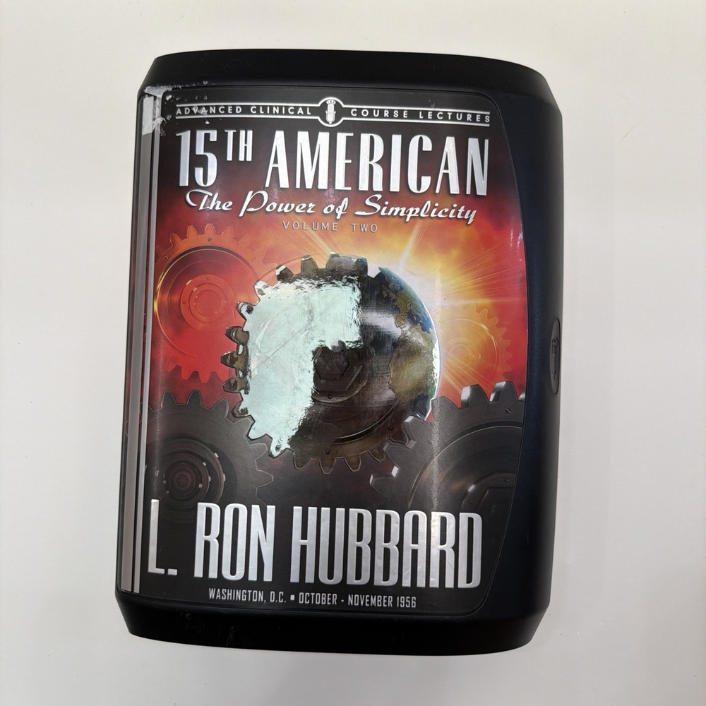 L. Ron Hubbard 15th American Advanced Clinical Course Lecture CDs Vol 2